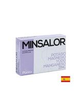 Minsalor Oligoelementos - Potassium, magnesium, iodine, manganese, zinc / For weight reduction, 20 ampoules to drink Artesania - Nutra Best Europe