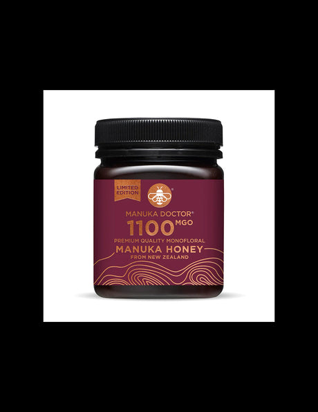 Monofloral manuka honey 1100 MGO - Manuka Doctor, 250 g - Nutra Best Europe