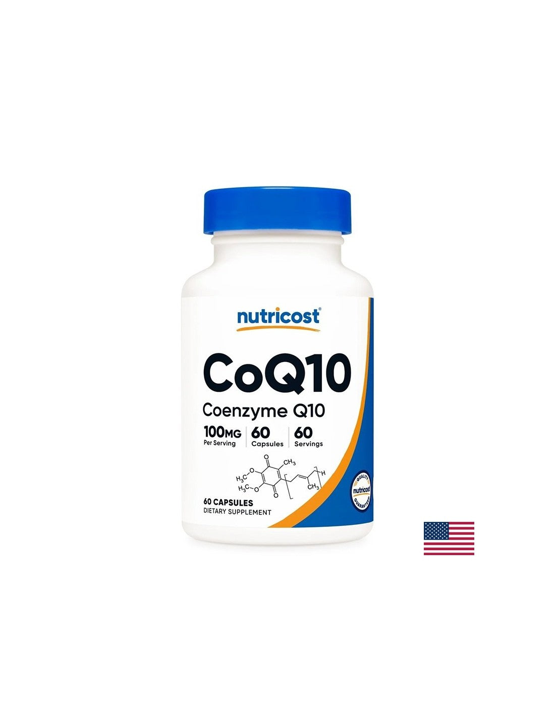 A powerful antioxidant for a healthy heart - Coenzyme Q10, 100 mg x 60 capsules - Nutra Best Europe