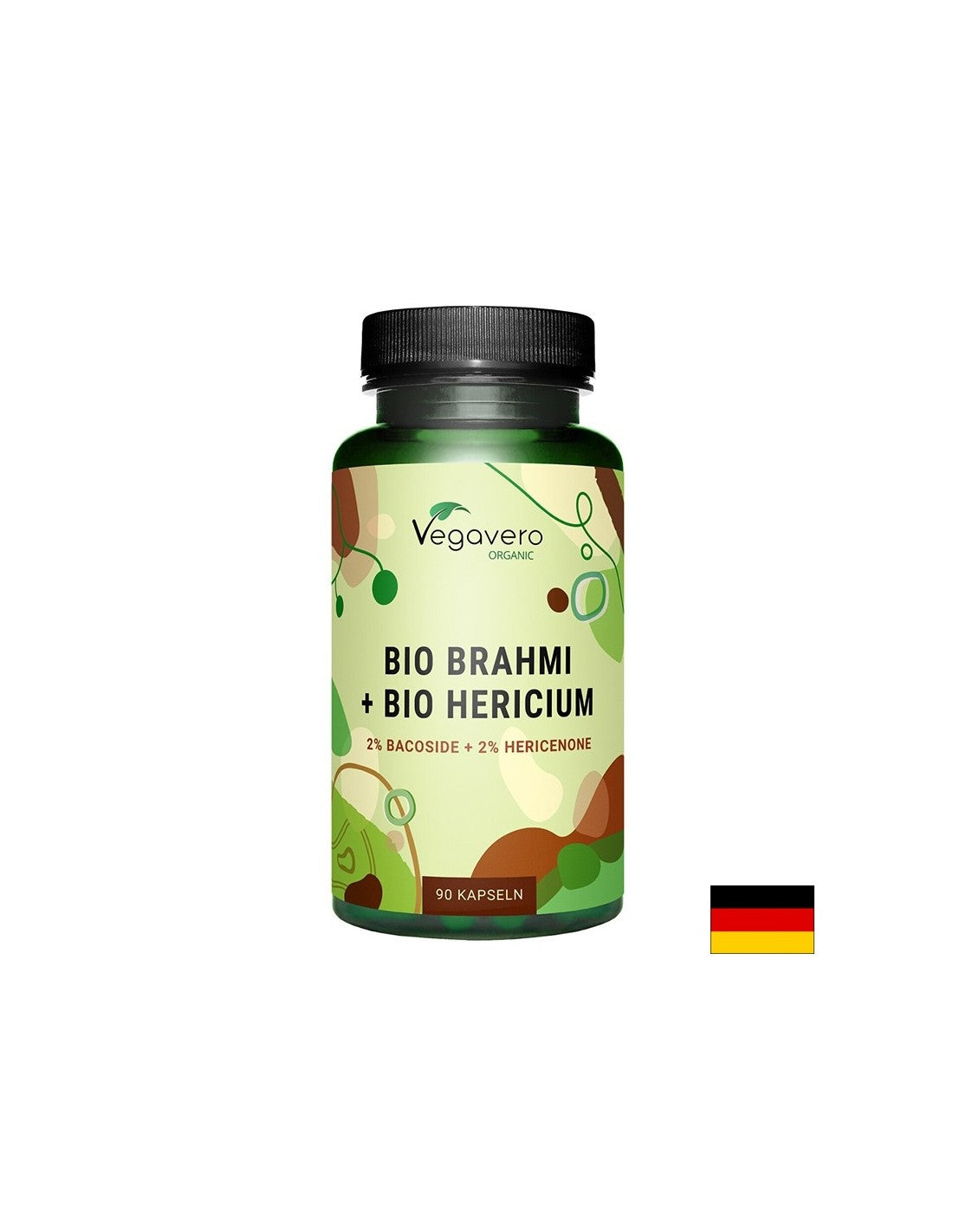 Brain function - Brahmi (bacopa monieri) + Lion's mane, 90 capsules - Nutra Best Europe