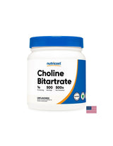 Brain function - Choline bitartrate (Vitamin B4), 500 g powder - Nutra Best Europe