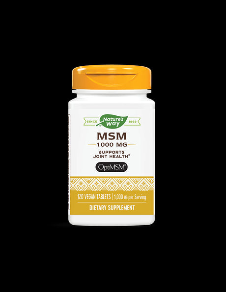 MSM 1000 mg - 120 Tablets - Nutra Best Europe