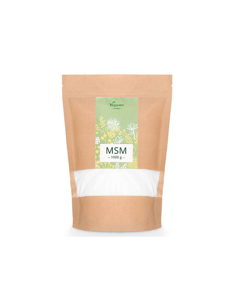 MSM Methyl sulfonyl methane, 1 kg Vegavero powder - Nutra Best Europe