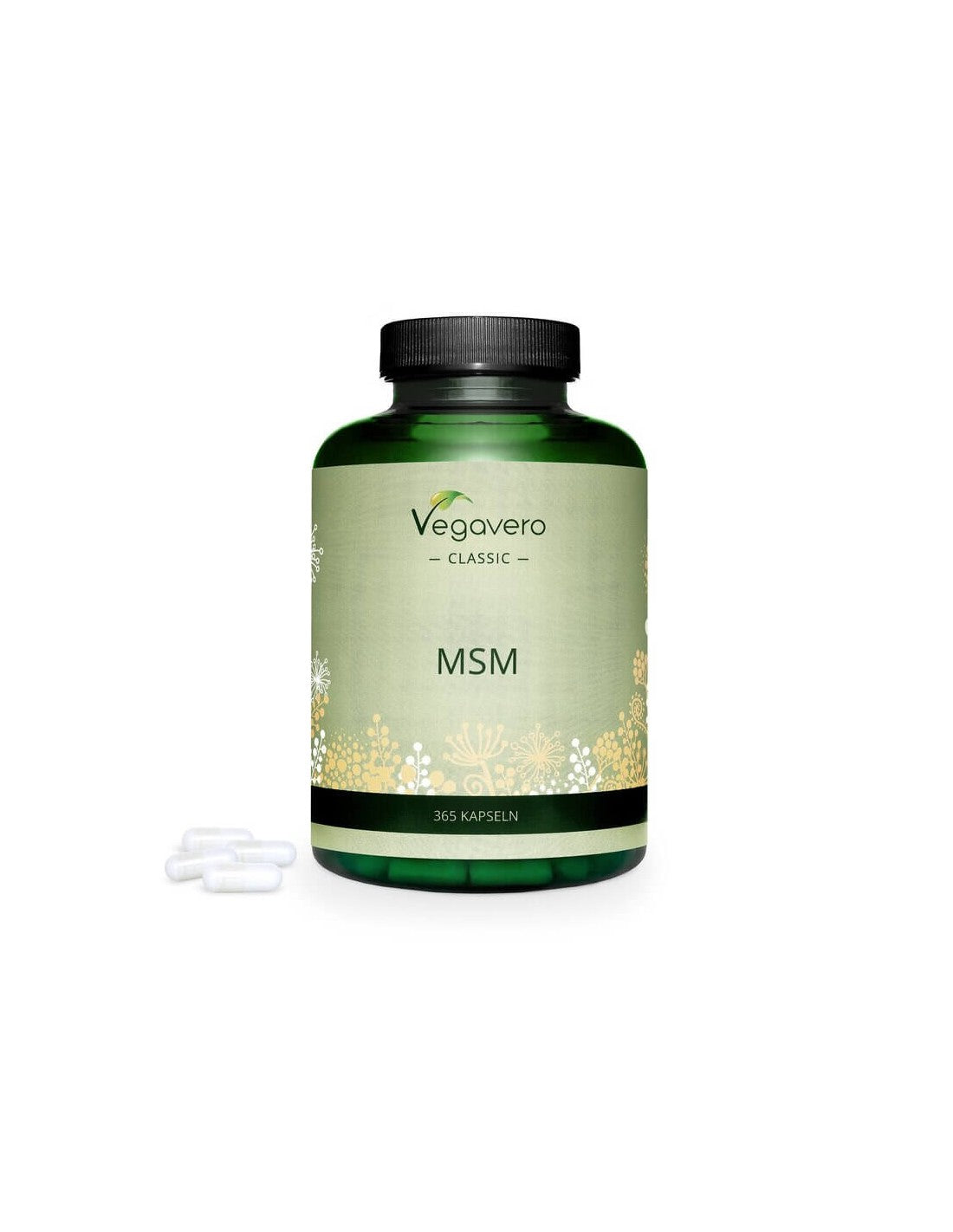 MSM/ Methylsulfonylmethane, 365 capsules, 100% Vegan Vegavero - Nutra Best Europe