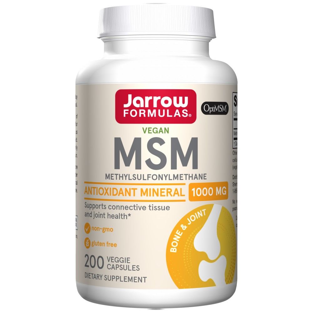 MSM Sulfur 1000 mg - 100 капсули - Nutra Best Europe