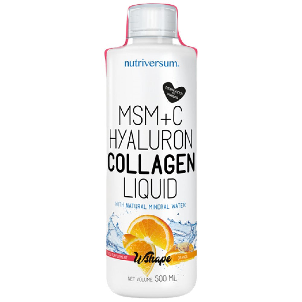 MSM + C Hyaluron Collagen Liquid - 500 ml - Nutra Best Europe