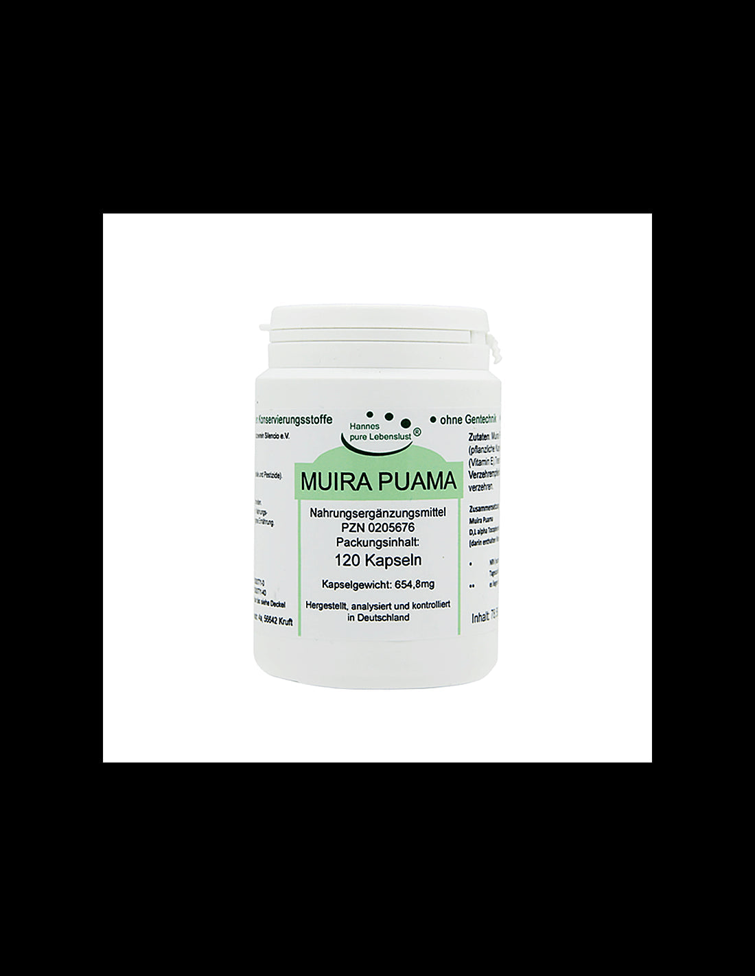 Muira Puama - Muira Puama (Natural aphrodisiac), 120 capsules El Compra - Nutra Best Europe