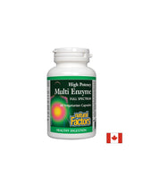 High Potency Multi Enzyme Full Spectrum 450 mg - 60 capsules - Nutra Best Europe