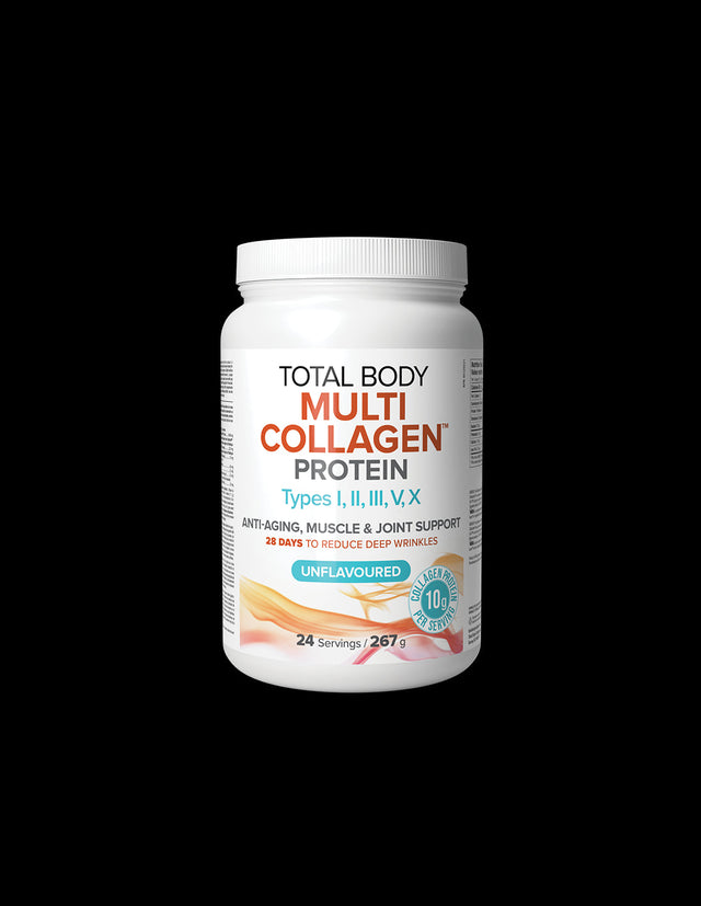 Total Body Multi Collagen Powder | Type I, II, III, V, X - 267 grams - Nutra Best Europe