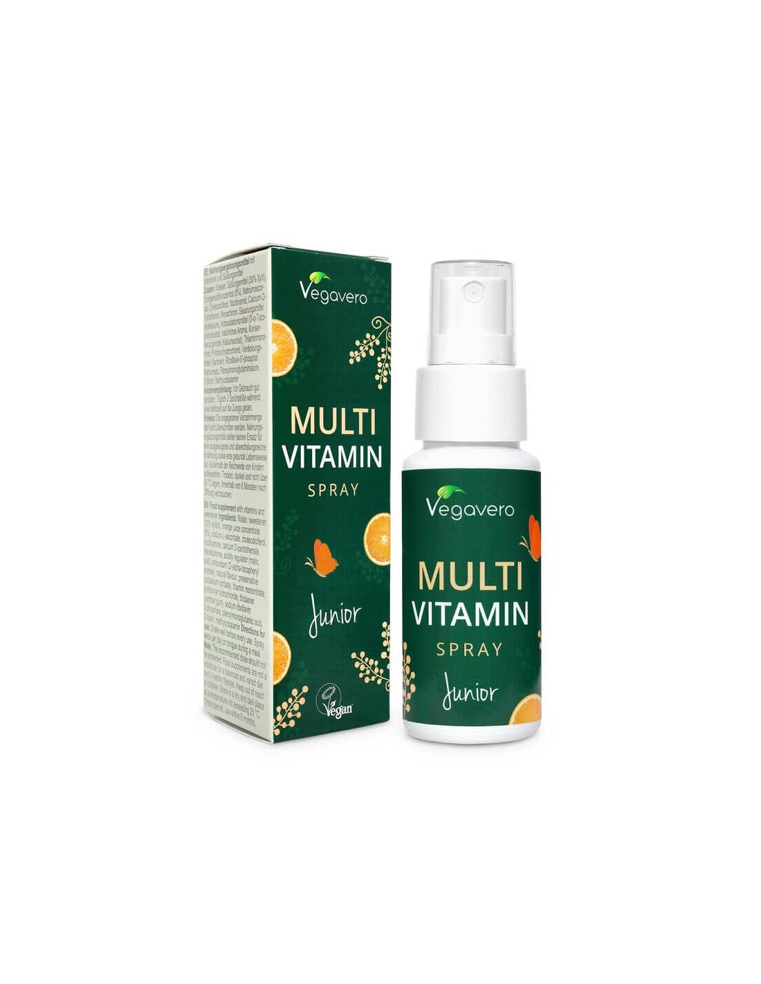 Multi Vitamin Junior/ Multivitamins for Children/ Oral spray, 25 ml, 100% Vegan Vegavero - Nutra Best Europe
