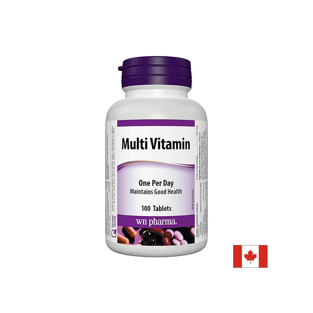 Multi Vitamin - Multivitamins, 100 tablets Webber Naturals - Nutra Best Europe