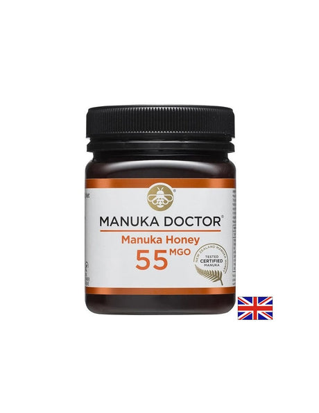 Multiflora Manuka Honey 55 MGO, 500 g - Nutra Best Europe
