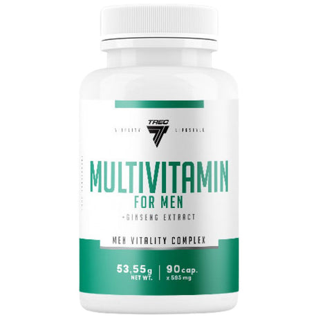 Multivitamin for Men | Men Vitality Complex - 90 capsules - Nutra Best Europe
