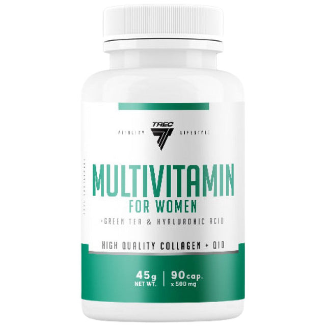 Multivitamin for Women | with CoQ10 & Hyaluronic Acid - 90 capsules - Nutra Best Europe