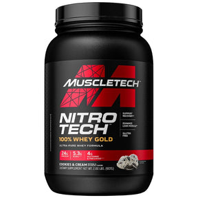 Nitro Tech / Whey Gold - 1020 grams - Nutra Best Europe