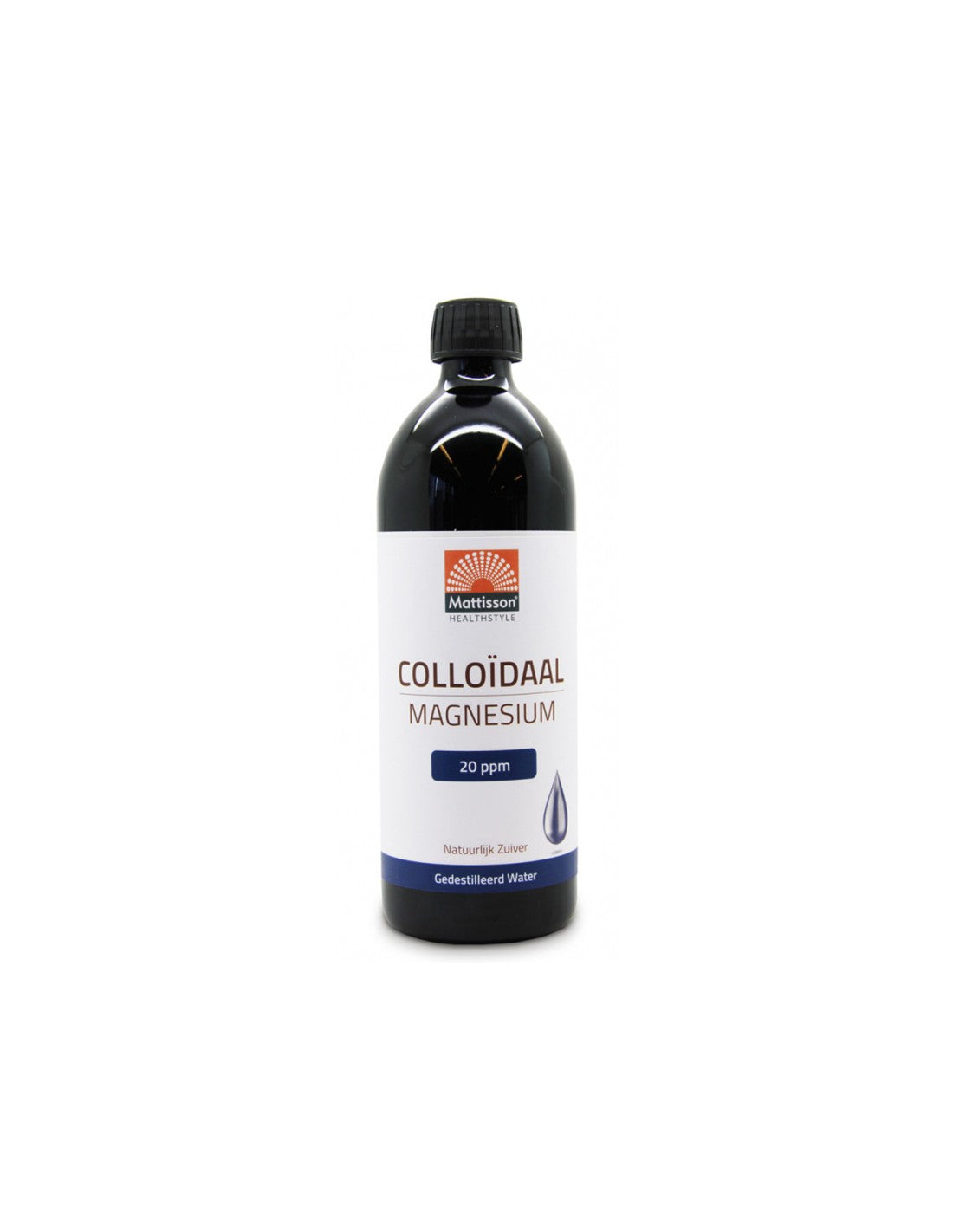 Muscular and nervous system - Colloidal magnesium 20PPM, 500 ml - Nutra Best Europe