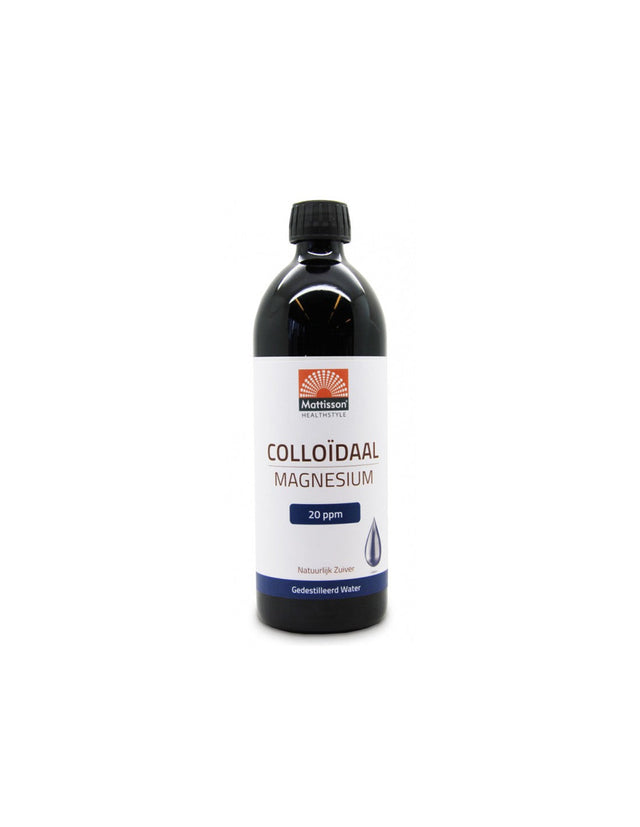 Muscular and nervous system - Colloidal magnesium 20PPM, 500 ml - Nutra Best Europe