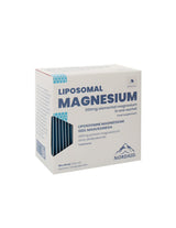 Muscular and nervous system - Liposomal Magnesium (citrate, malate), 200 mg oral solution with mango flavor / 30 sachets x 10 ml Nordaid - Nutra Best Europe