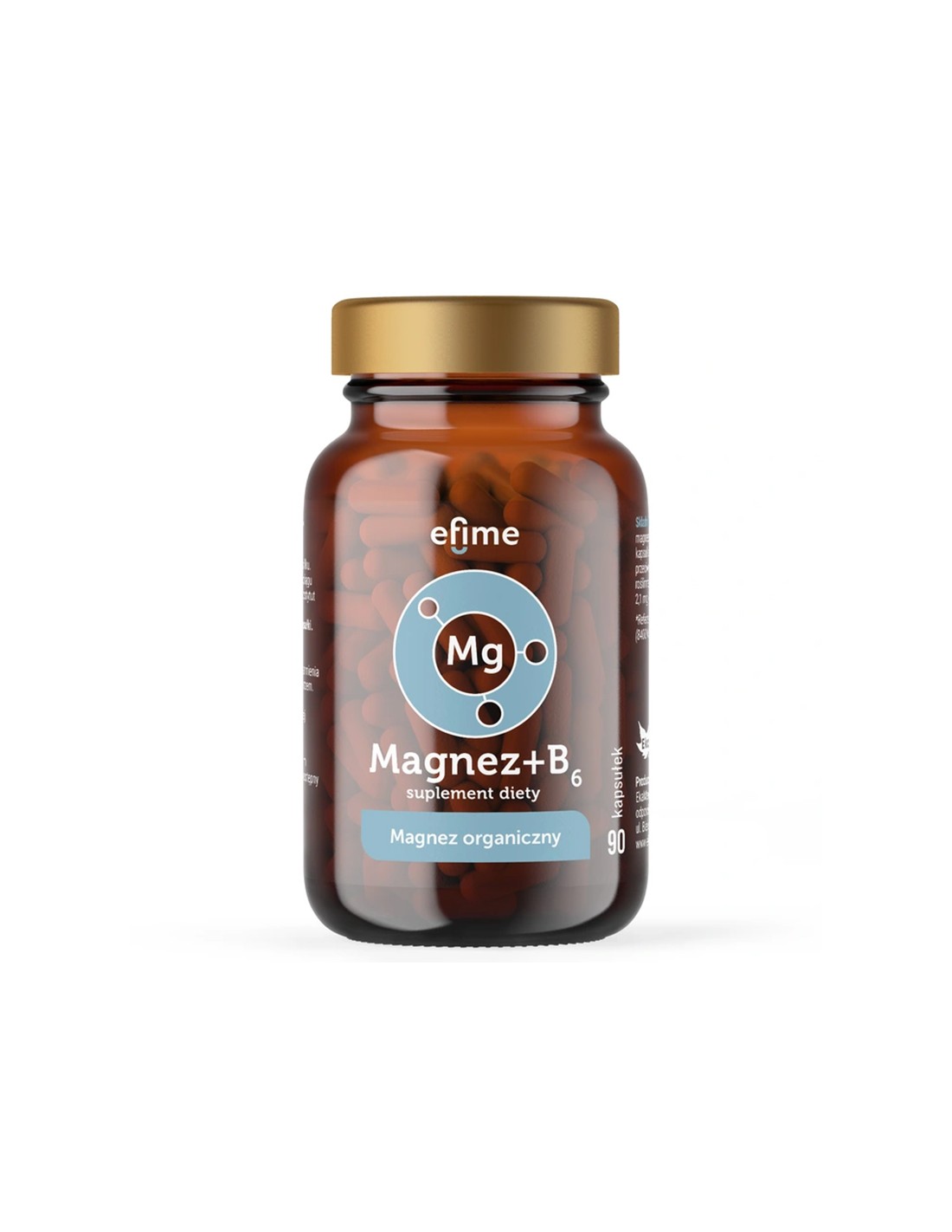 Muscular and nervous system - Magnesium + vitamin B6, 90 capsules - Nutra Best Europe