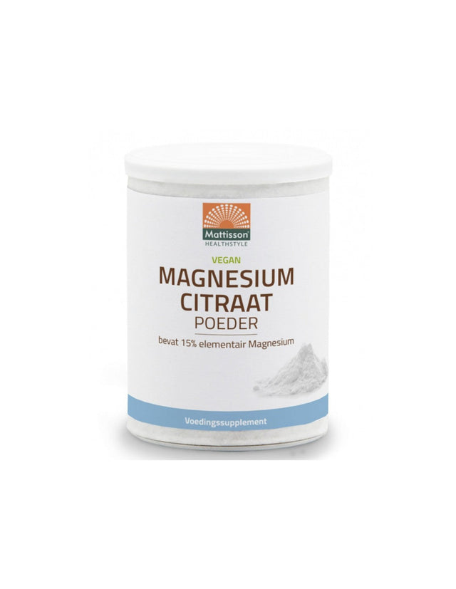 Muscular and cardiovascular system - Magnesium (magnesium citrate), 200 g powder - Nutra Best Europe