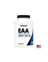 Muscle mass - Essential amino acids - EAA, 240 capsules - Nutra Best Europe