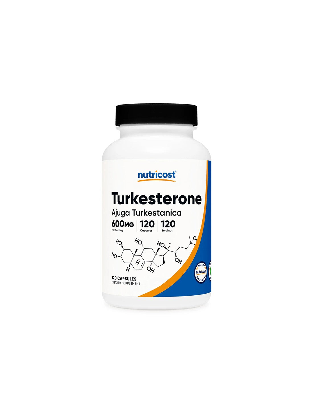 Muscle mass and endurance - Turkesterone, 60 mg x 120 capsules - Nutra Best Europe