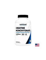 Muscle mass - Creatine monohydrate, 3 g x 180 capsules - Nutra Best Europe