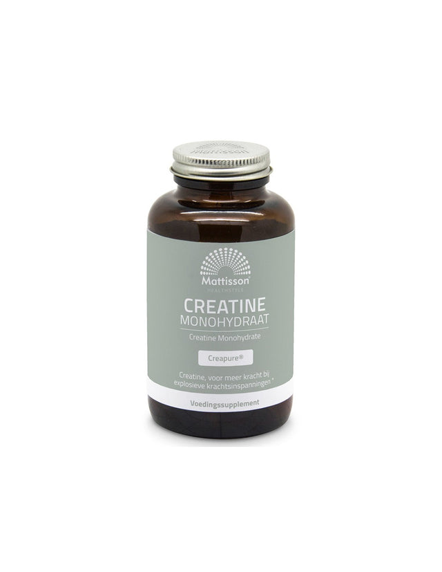 Muscle mass - Creatine monohydrate, 500 mg x 180 capsules - Nutra Best Europe