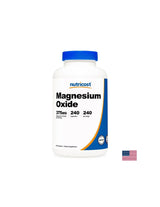 Muscular, nervous and excretory system - Magnesium oxide, 375 mg x 240 capsules - Nutra Best Europe