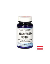 Muscular, cardiac and nervous system - Magnesium (pidolate), 402 mg x 30 capsules - Nutra Best Europe