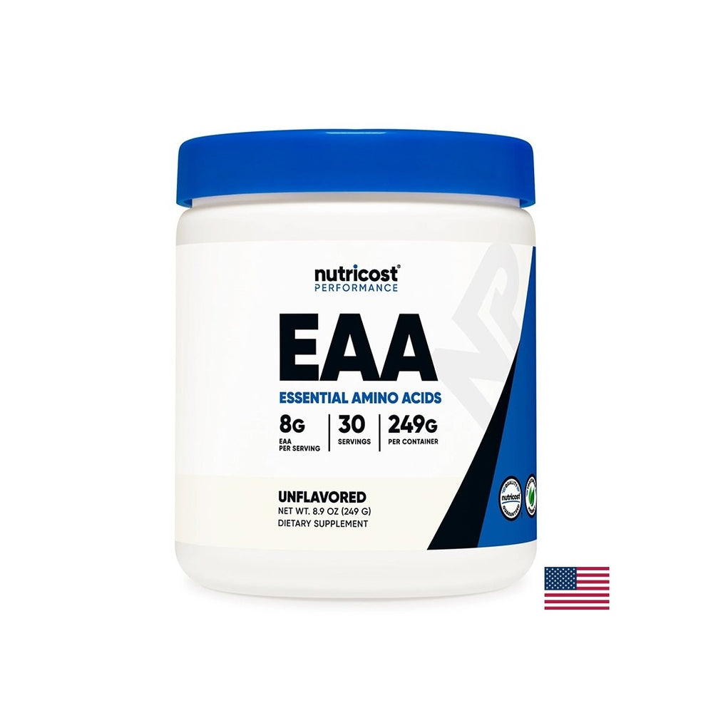 Muscle Strength and Recovery - EAA Essential Amino Acids, 249 g powder, 30 doses - Nutra Best Europe