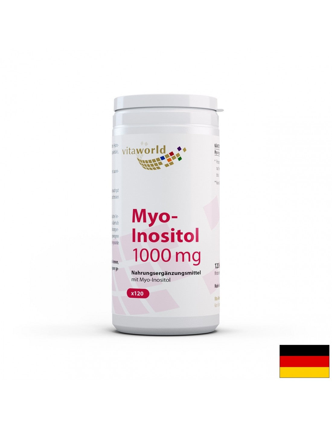 Myo-inositol / Myo-inositol 1000 mg, 120 capsules - Nutra Best Europe