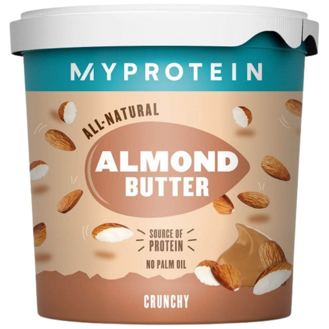 Almond Butter - Crunchy - 1000 grams - Nutra Best Europe