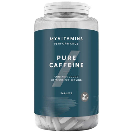 Pure Caffeine 200 mg - 200 Tablets - Nutra Best Europe