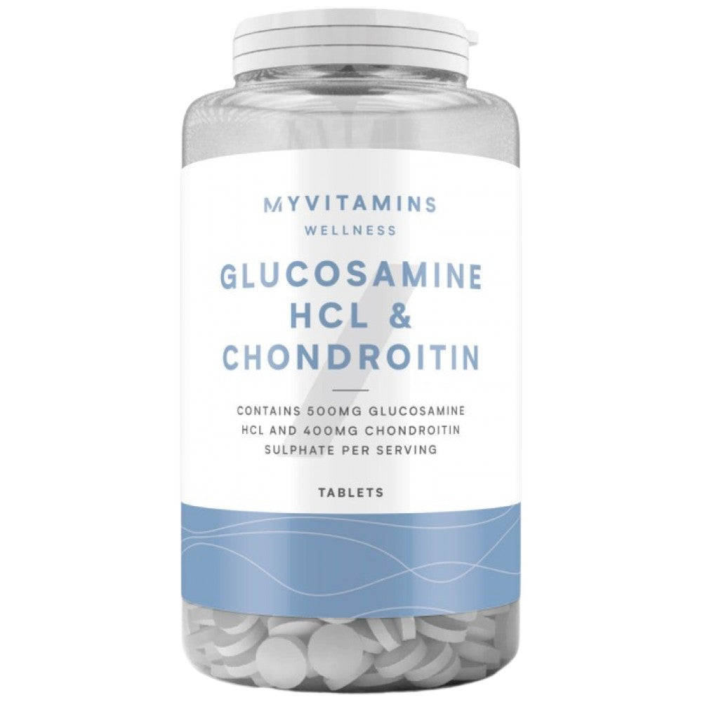 Glucosamine HCL & Chondroitin - 120 Tablets - Nutra Best Europe