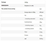 Frulove in Jelly | Raspberries - 1000 grams - Nutra Best Europe