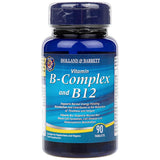 Vitamin B-Complex and B12 90 Tablets - Nutra Best Europe