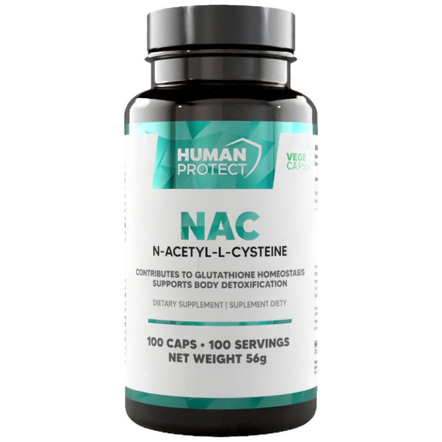 NAC 200mg | N-Acetyl Cysteine 100 capsules - Nutra Best Europe