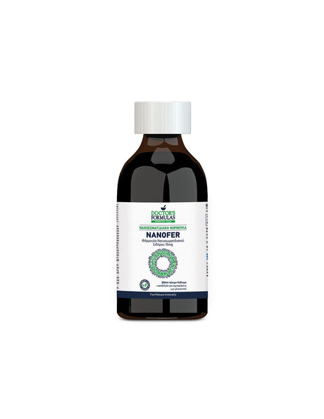 Nanofer Iron formula 15 mg - Nanofer Iron formula (nanoparticles) x 300 ml Doctor's Formulas - Nutra Best Europe