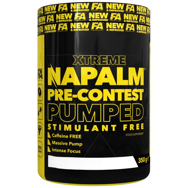 Xtreme Napalm Pre-Contest / Pumped - Stimulant Free - 350 grams - Nutra Best Europe