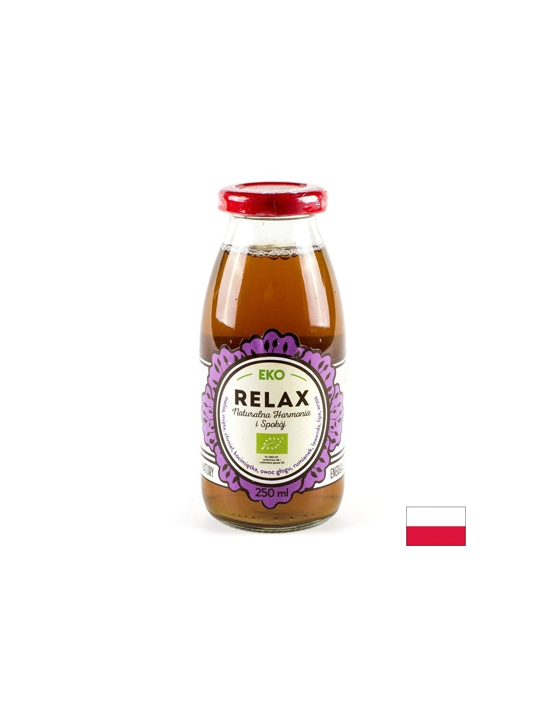 Drink Relax BIO, 250 ml Dary Natury - Nutra Best Europe