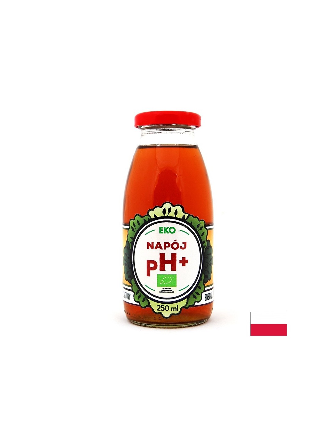 Drink for a good electrolyte balance pH+ Bio, 250 ml Dary Natury - Nutra Best Europe