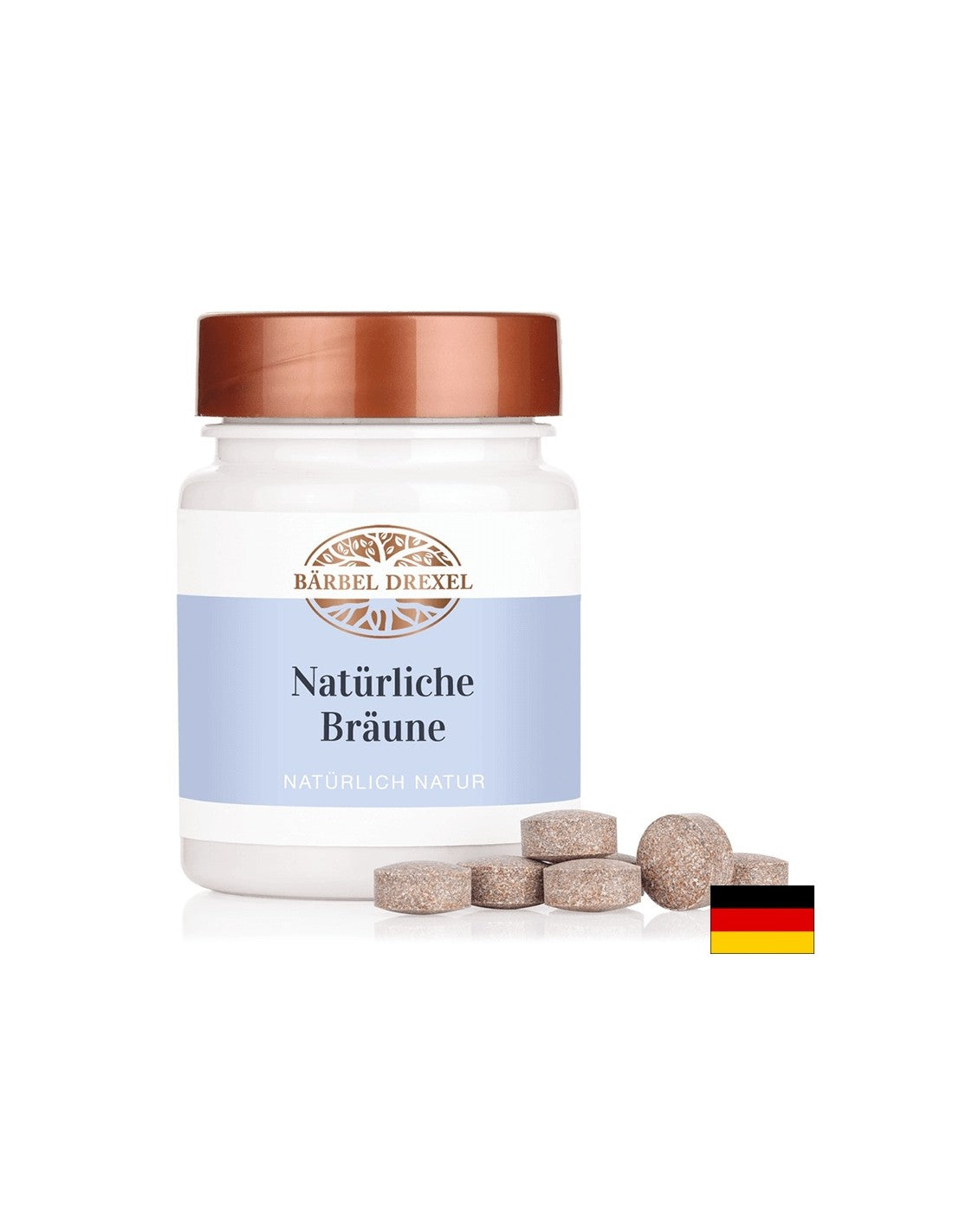 Natürliche Bräune / For a natural and even tan, 80 tablets Bärbel Drexel - Nutra Best Europe