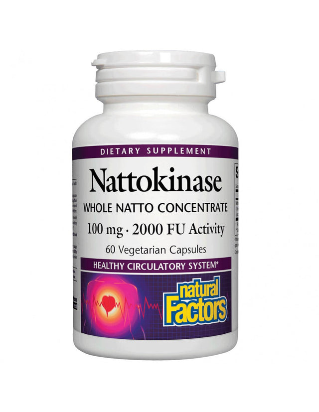 Nattokinase 100 mg - 60 capsules - Nutra Best Europe