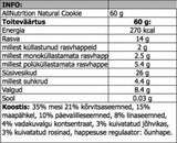Natural Cookie - 60 grams - Nutra Best Europe