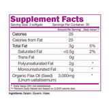 Flaxseed Oil 90 Gel Capsules - Nutra Best Europe