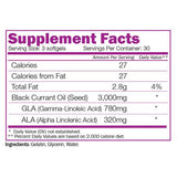 GLA Mega Strong - 60 Gel Capsules - Nutra Best Europe