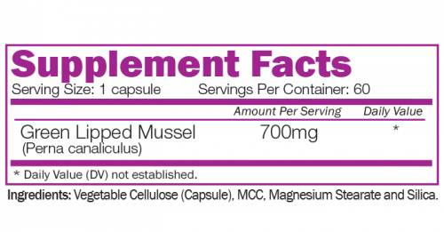Green Lipped Mussel - 60 capsules - Nutra Best Europe