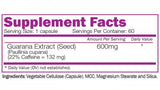 Guarana Seed Extract - 60 capsules - Nutra Best Europe
