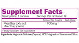 Mentha Piperita 60 capsules - Nutra Best Europe